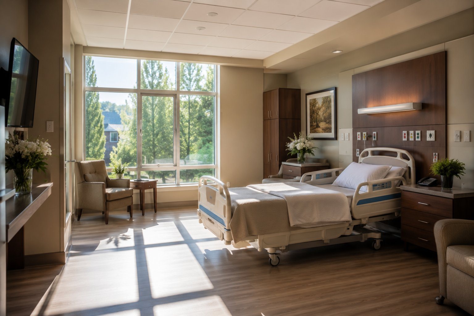 Quiet resident care environment