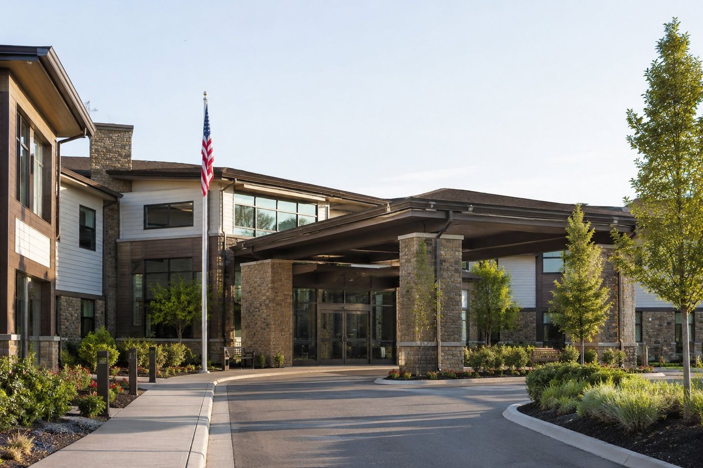 Modern facility architecture